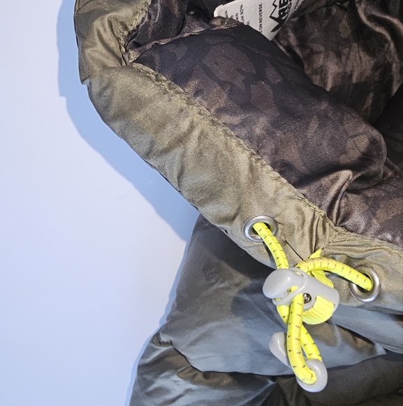 REI Coop Puffer Vest Women's Large Green Softshell Pertex Quantum Down Primaloft - Picture 4 of 10